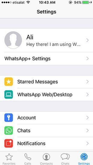 GB Ios WhatsApp For Android